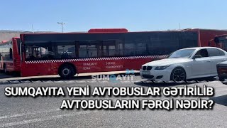 Sumqayıta Yeni Avtobuslar gətirilibTezliklə Sakinlərin Xidmətinə VeriləcəkRTV Xəbər [upl. by Lemkul]