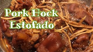 PORK HOCK ESTOFADO RECIPE  HOW TO COOK ESTOFADONG PATA NG BABOY  Pepperhona’s Kitchen [upl. by Idoc371]