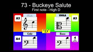 Orch 73 Buckeye Salute [upl. by Linis]