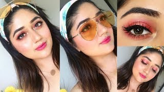 Super Glowy Fruity Juicy Makeup Tutorial  corallista [upl. by Ahsiket92]