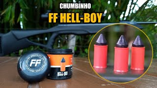 CHUMBINHO HELL BOY 55 FF FEITO DE TITANIUM 106G  SAG R1000 [upl. by Sanfo]