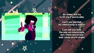 Steven Universe  Stronger Than You Lyrics HD [upl. by Hannaoj]