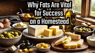 Revealing the Crucial Role of Fats on a Homestead [upl. by Nareik]