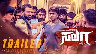 Salaga 2nd Trailer Release Exclusive  Duniya Viji Salaga Movie Trailer  Dolly Dhananjay [upl. by Arutak]