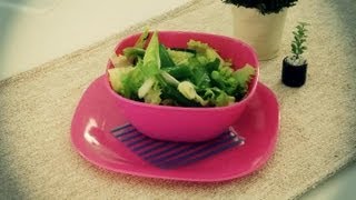 How to Prepare a Green Salad  Lunch on the Go [upl. by Sisile]