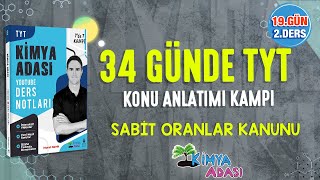 📌SABİT ORANLAR KANUNU l 19GÜN 2DERS l TYT KONU ANLATIM KAMPI [upl. by Binnie]