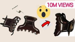 How to fix a hair Clips ।। Shorts Video  Creativity [upl. by Llehcam460]