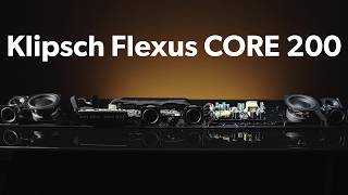 Klipsch Flexus CORE 200 sound bar  Crutchfield [upl. by Attecnoc]