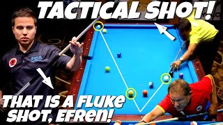 NO ONE BELIEVES THAT EFREN REYES CAN PULLS OFF IMPOSSIBLE KICK COMBO SHOT AND WIN THE MATCH [upl. by Otnas]