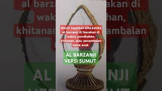 Pembacaan AL BARZANJI VERSI SUMATRA UTARA [upl. by Milly]