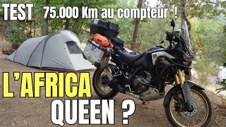 Estelle la Reine des GROS TRAILS  Jipé Teste Pour Nous sa HONDA 1100 AFRICA TWIN [upl. by Lenaj]