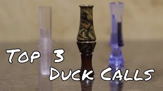 Top 3 Duck Calls For Beginners [upl. by Jo372]