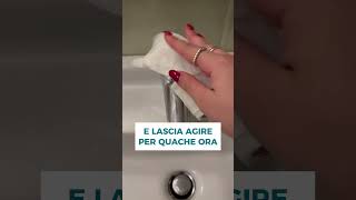 COME PULIRE I RUBINETTI DAL CALCARE CON UNO SCOTTEX [upl. by Haimehen]