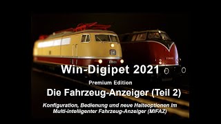 Fahrzeug Anzeiger in WinDigipet 2021Teil 2 [upl. by Eirased]