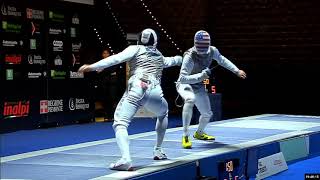 Grand Prix Turin 2020 Mens Foil Final MASSIALAS USA vs MEINHARDT USA [upl. by Neri]