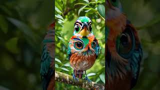 bird nature beautifulbirds wildbirdlife ai birdtypes oiseau Parrot ai owl anima [upl. by Postman846]