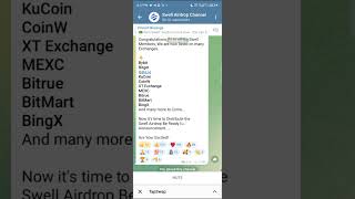 SWELL AIRDROP CURRENT PRICE AND TOKEN DISTRIBUTION TIME listing crypto swell airdrop [upl. by Imot]
