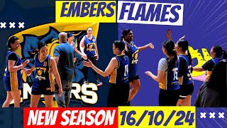 EMBERS FLAMES  Stanhope 161024  Game Highlights [upl. by Afital]