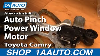 How to Replace Window Regulator 0206 Toyota Camry [upl. by Eitsyrk664]