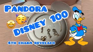 Pandora DISNEY 100 4th CHARM Revelado 🤩🥳 disneyxpandora sharethewonder pandora 🤍🩵💙 [upl. by Elin717]