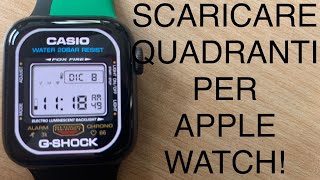 SCARICARE IN MODO SEMPLICE E VELOCE QUADRANTI PER APPLE WATCH [upl. by Nava]