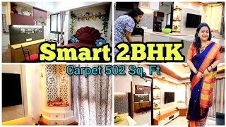 New Home Tour  Compact 2BHK  Budget Interior Decor Idea smallhouse hometour housetour dream [upl. by Eneiluj584]