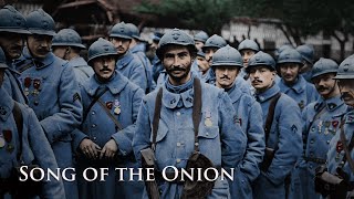 Eng CC Song of the Onion  Chanson de lOignon French Military Song [upl. by Adnoryt942]