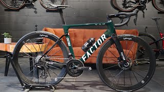 Custom Factor Ostro VAM Racing Green Lightweight THM DuraAce R9200 Carbon Ti DreamBuild [upl. by Cristiano873]