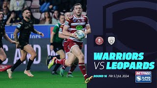 Highlights  Wigan Warriors v Leigh Leopards  2024 Betfred Super League Round 16 [upl. by Paryavi730]