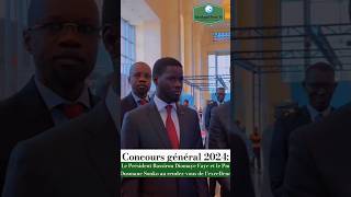 Concours général 2024 le Pdt Bassirou D Faye et le Pm Ousmane Sonko au RV de lexcellence senegal [upl. by Liederman]