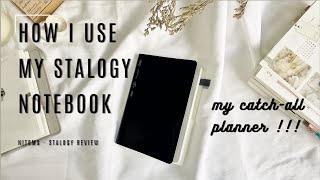 Stalogy Notebook A6 Review  My catchall planner [upl. by Asil]