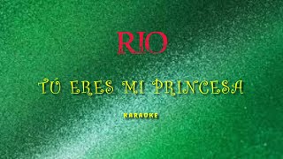 Tu Eres Mi Princesa  Karaoke  RIO [upl. by Alesig]