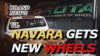 BUYING WHEELS FOR THE 2019 VL NAVARA ROTA FACTORY [upl. by Ahseekal]