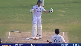 Jasprit Bumrah bowled Ben Stokes on yorker ball  2nd Test between India vs England [upl. by Anitsirhcairam511]