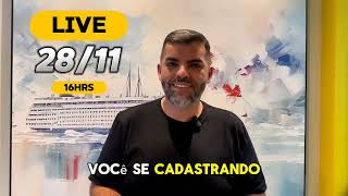 Convite Live sobre Travessia Caribe x Europa  2811 [upl. by Seidule]