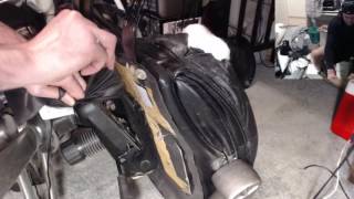 How to Fix a Broken Office Chair Back  Make Back Adjustable [upl. by Haymes]