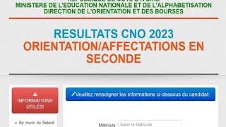 Rentrée Scolaire 20232024 Consulter Les Résultats Orientations En 6ᵉ Et 2nde Inscription En Ligne [upl. by Baptista]