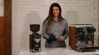 Profitec T64 Espresso Grinder Setup [upl. by Shanta711]