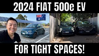 2024 Fiat 500e La Prima EV 42kWh Australia Range Test Handling Review [upl. by Eal]