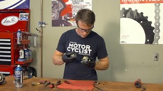 How To Clean A Motorcycle Carburetor  MC GARAGE [upl. by Anuaek]