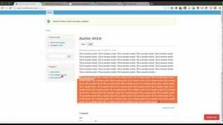 Drupal 7 Font Your Face fontyourface module  Daily Dose of Drupal episode 102 [upl. by Ytiak]