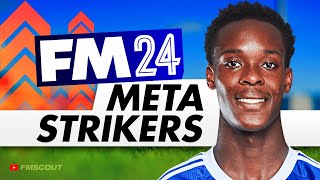 The BEST Meta Strikers In FM24  Football Manager 2024 Best Players [upl. by Nsaj808]