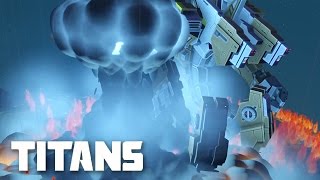 Planetary Annihilation TITANS Gameplay  Amazing Combat Pro Player Multiplayer Match [upl. by Fillbert]