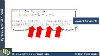 Comparing positional and keyword arguments [upl. by Htederem]