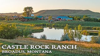 Montana Ranch For Sale  Castle Rock Ranch  Broadus MT [upl. by Carlstrom]