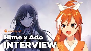 Ados Favorite Anime One Piece Film Red Music and Her WISH Tour  CrunchyrollHime Interview [upl. by Torie]