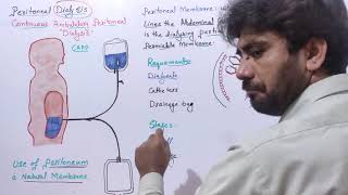 Peritoneal Dialysis Continuous Ambulatory Peritoneal Dialysis CAPD biologywithmuhammadsajid [upl. by Flem]