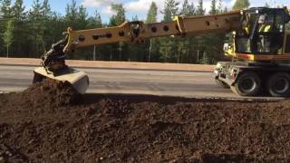 Gradall XL4100 groundwater protection in Finland [upl. by Haswell]