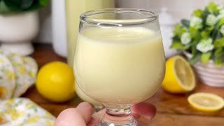 Crème de Limoncello fait maison 🍋 Rien de plus simple  Recette de famille au citron  Délicieux [upl. by Nodnahs]