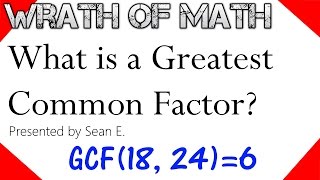 What is a Greatest Common Factor [upl. by Nohsid]